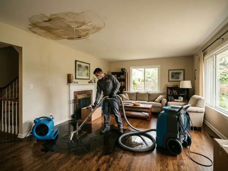 attic-pipe-burst-ceiling-drip-008 — frequently asked questions, Water Damage Restoration & Carpet Care in Crosby, TX